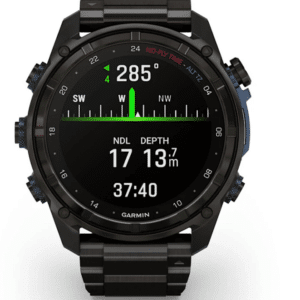 Garmin Descent Mk3i 51mm Koolstofgrijs Titanium band