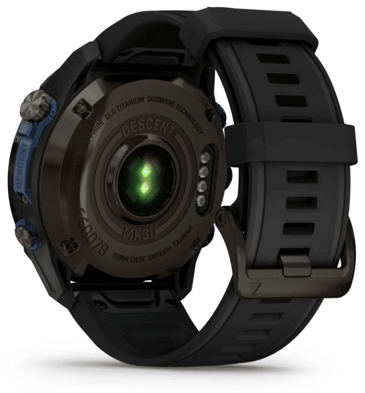 Garmin Descent Mk3i 51mm Koolstofgrijs silicone band - Afbeelding 5