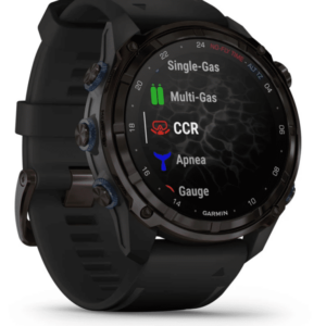 Garmin Descent Mk3i 51mm Koolstofgrijs silicone band