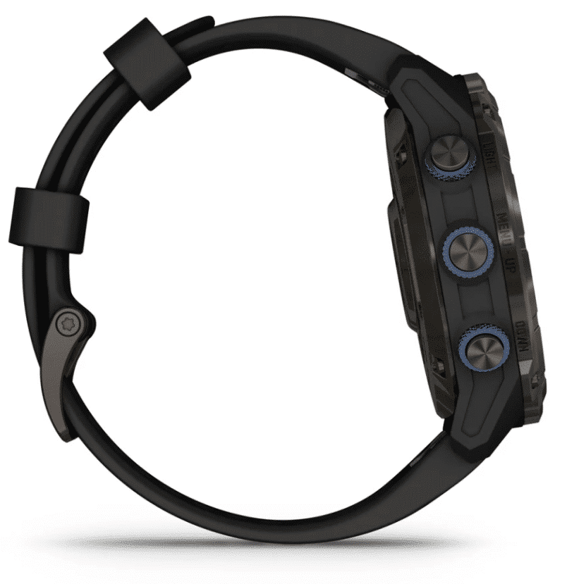Garmin Descent Mk3i 51mm Koolstofgrijs silicone band - Afbeelding 4