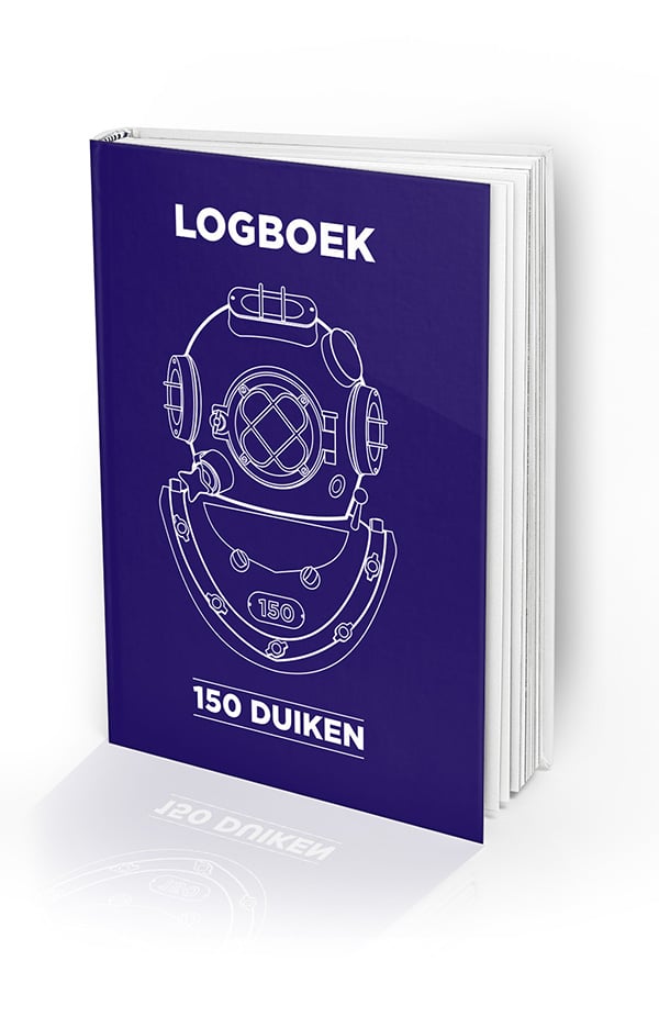 Duiklogboek Helmduiker Blauw