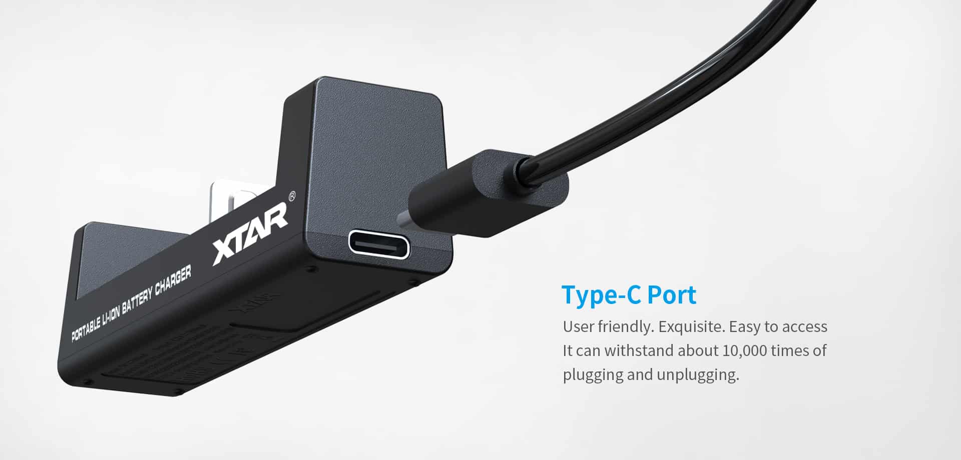 XTAR MC1 Batterij lader (USB-C) - Afbeelding 2